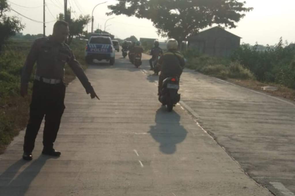 Kendaraan Selip, Pemotor Asal Lamongan Tewas Kecelakaan Tunggal di Gresik