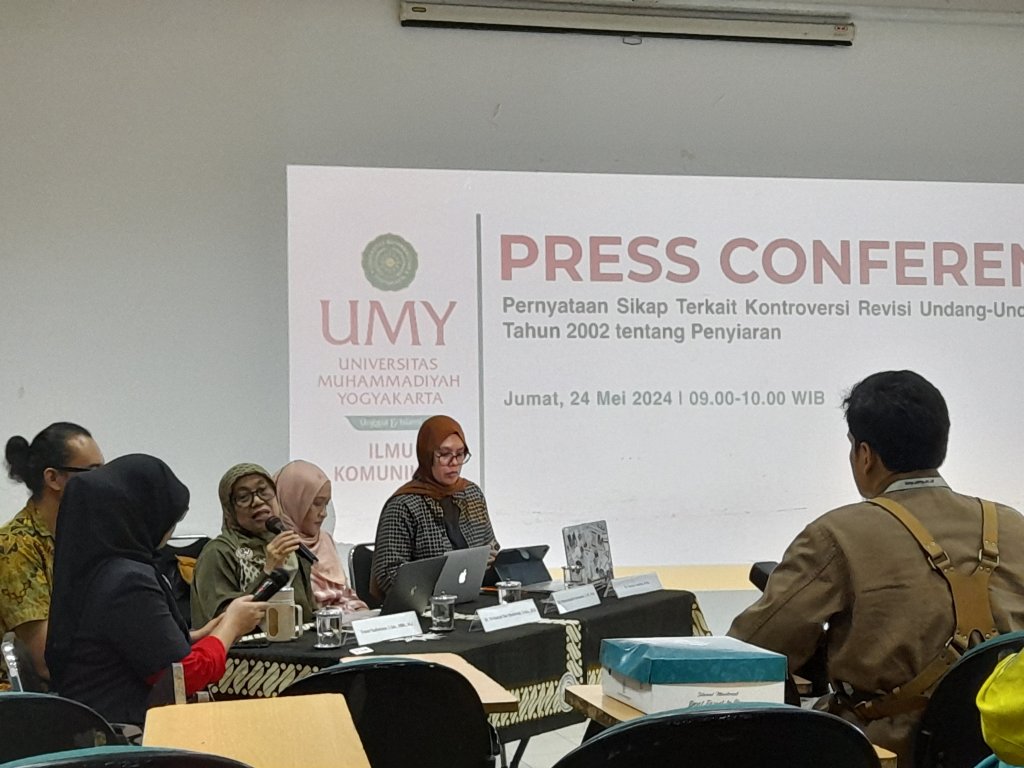 Perguruan Tinggi Muhammadiyah Kompak Menolak RUU Penyiaran, Dimulai dari UMY