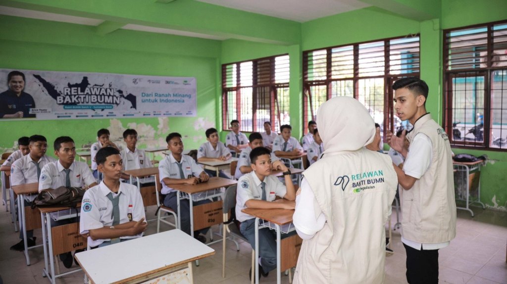 Pegadaian Peduli Ajak Para Relawan Bakti BUMN Batch V Bangkitkan&nbsp;Sumbar