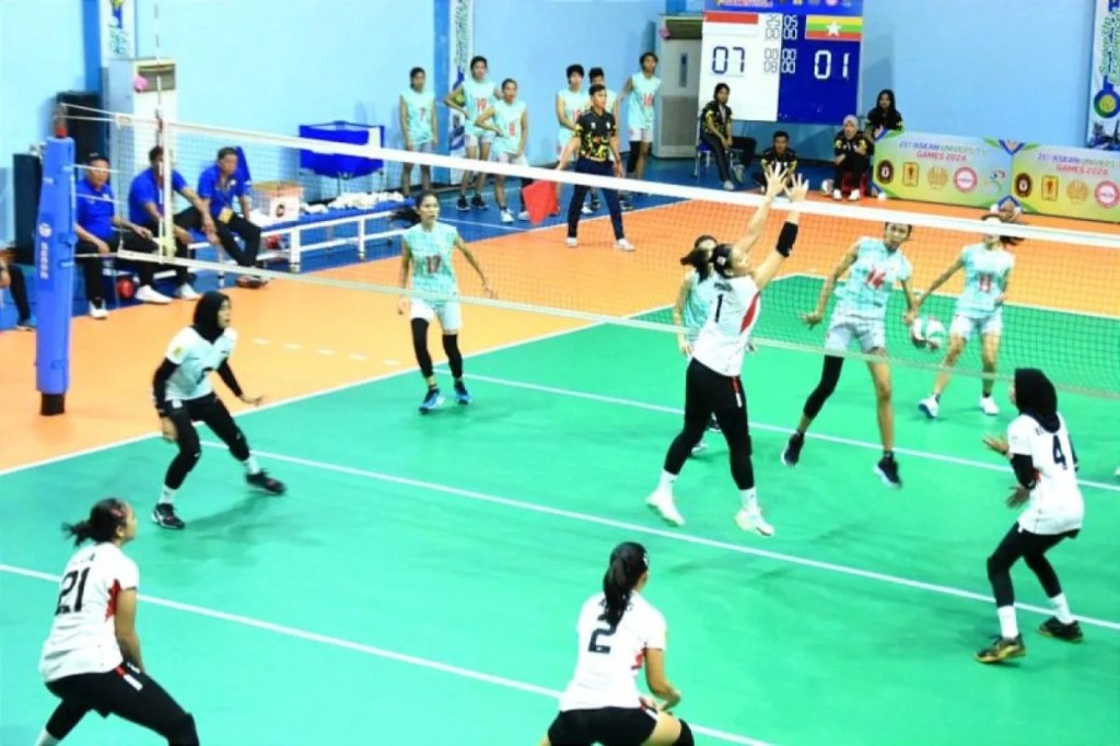 Voli Putri Indonesia Raih Kemenangan Telak Lawan Myanmar pada Ajang AUG&nbsp;2024