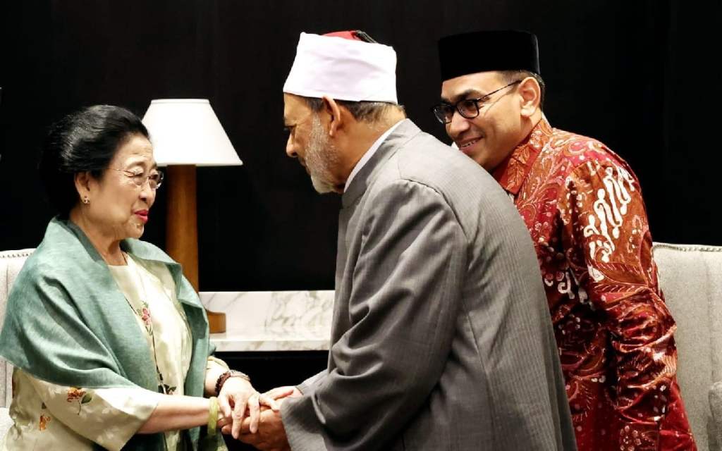 Megawati Bertemu Imam Besar Al Azhar Selama Setengah Jam, Ini yang Dibahas