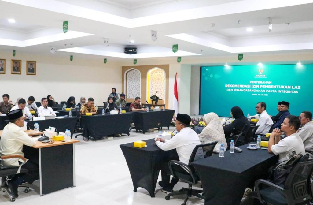 Dorong Potensi Zakat, BAZNAS Berikan Rekomendasi Izin Pembentukan Tiga&nbsp;LAZ