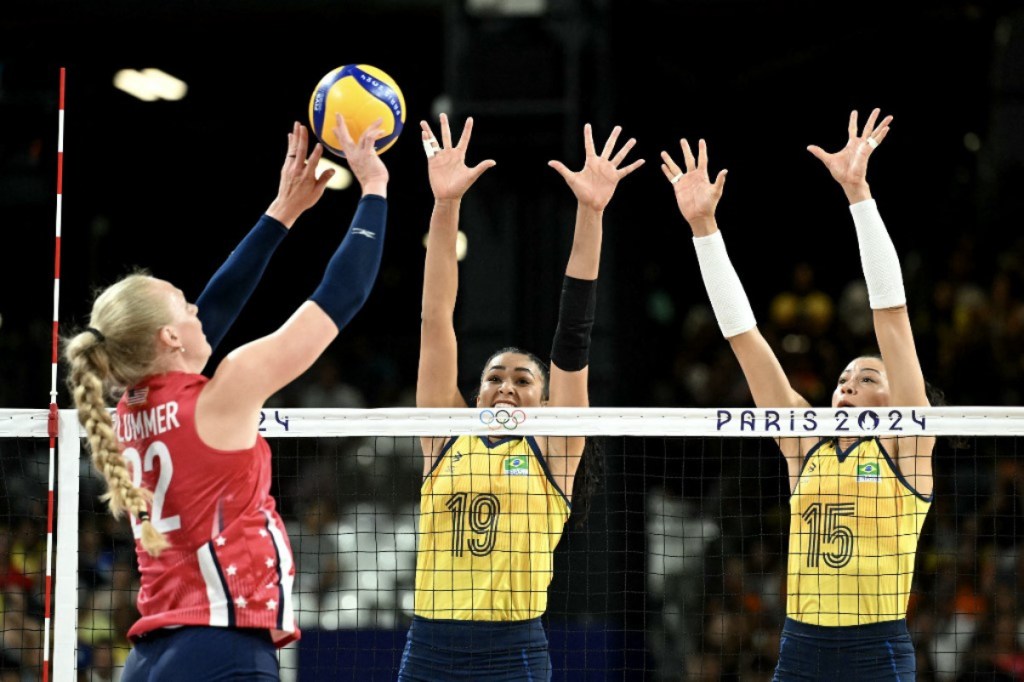 Live Streaming Semifinal Voli Putri Olimpiade Paris 2024 Brasil Vs AS, Hot!