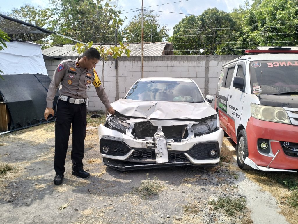 Kasus Kecelakaan di Flyover Manahan Solo, Pengemudi Civic Turbo jadi Tersangka